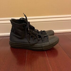 Converse Black High-Top Sneakers